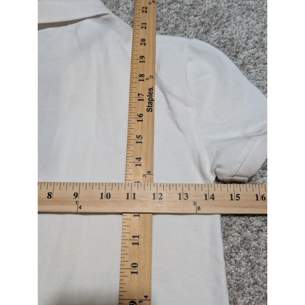 U.S. Polo Assn Boy's White Short Sleeve Collared Polo Shirt Size M‎ 8